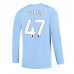 Manchester City Phil Foden #47 Domácí Dres 2023-24 Dlouhým Rukávem